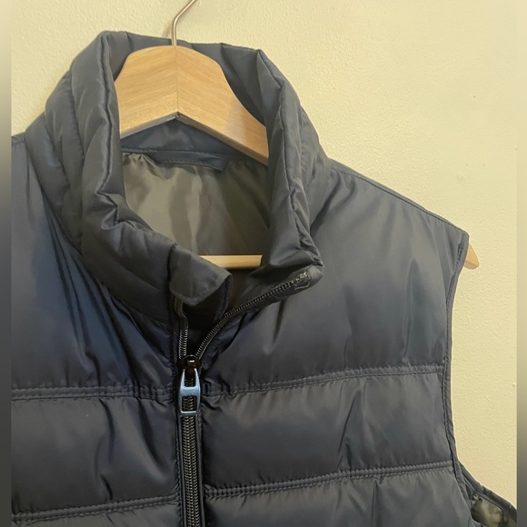 Zara Navy Blue Puffer Vest - Picture 7 of 13